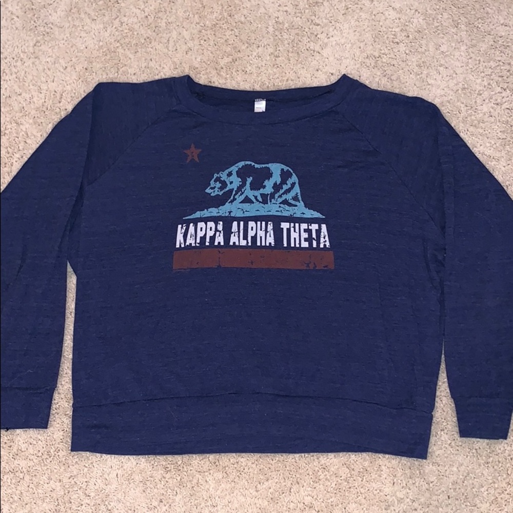 Custom Kappa Alpha Theta Cali sweatshirt